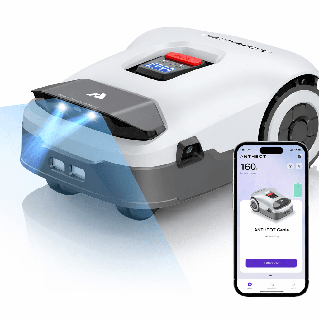 Robô Cortador de Grama Inteligente Anthbot